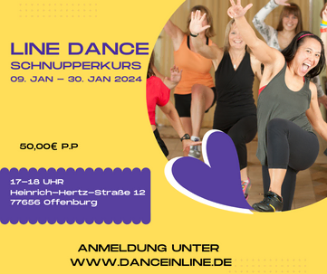 Line Dance Tanzschule Offenburg