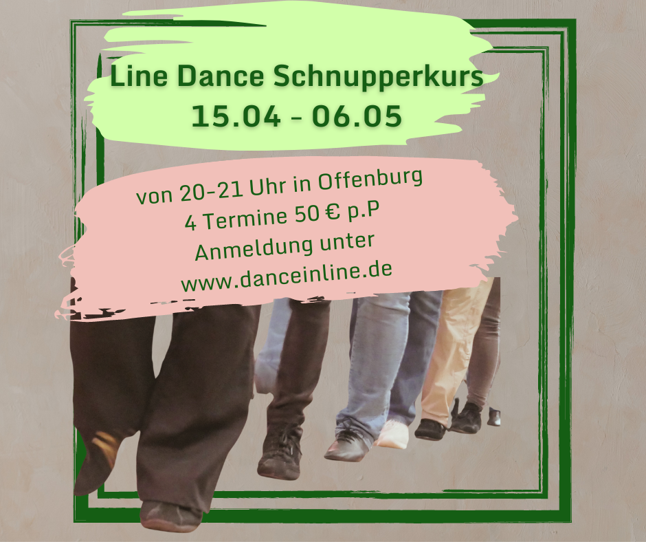 Line Dance Offenburg - Tanzstudio DanceInLine Offenburg